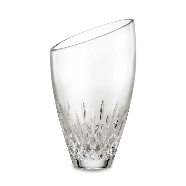 Waterford Lismore Essence 9" Angled Round Vase