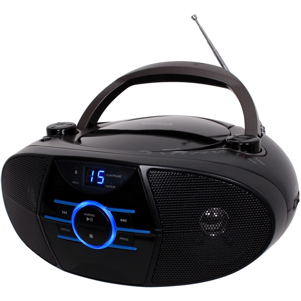 Jensen Portable Stereo CD Player Stereo Radio - Bluetooth