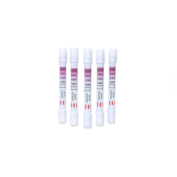 FDA 5 packs single use breathalyzer- breath alcohol tester-