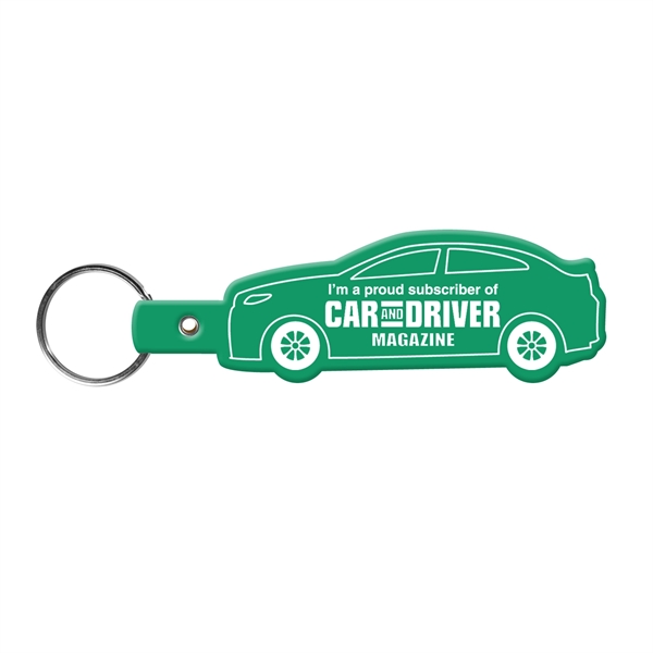 Car Shape Key Tag Keyring