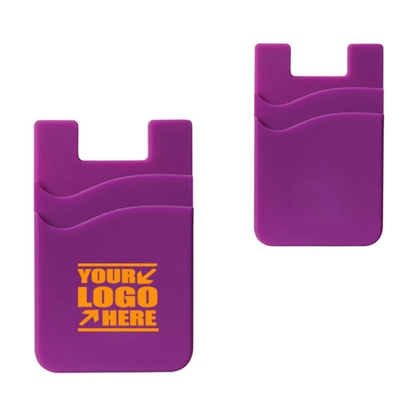 Double Silicone Card Holder
