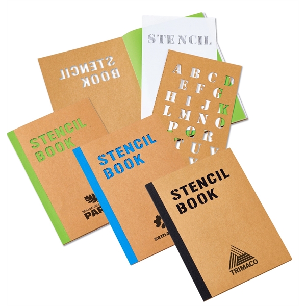 5-3/4" x 8.25" Stencil Book
