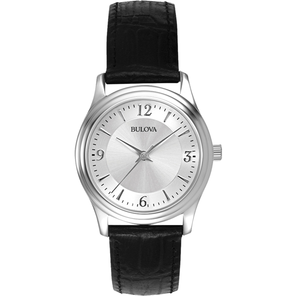 Bulova Corporate Collection Women's Leather Strap Watch