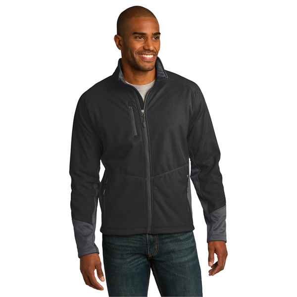 Port Authority Vertical Soft Shell Jacket.