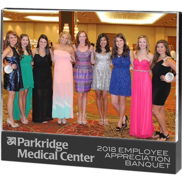 Magnetic Acrylic Insert/Entrapment Frame - 7" x 6" x 3/4"