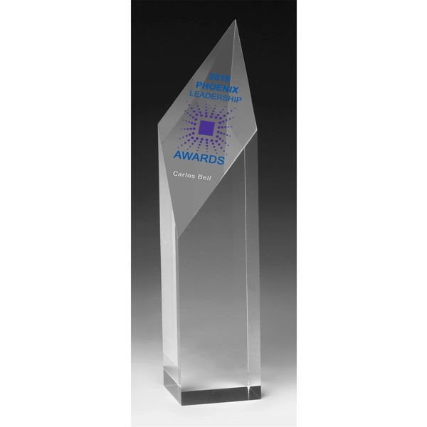 2" Thick Diamond Obelisk Award