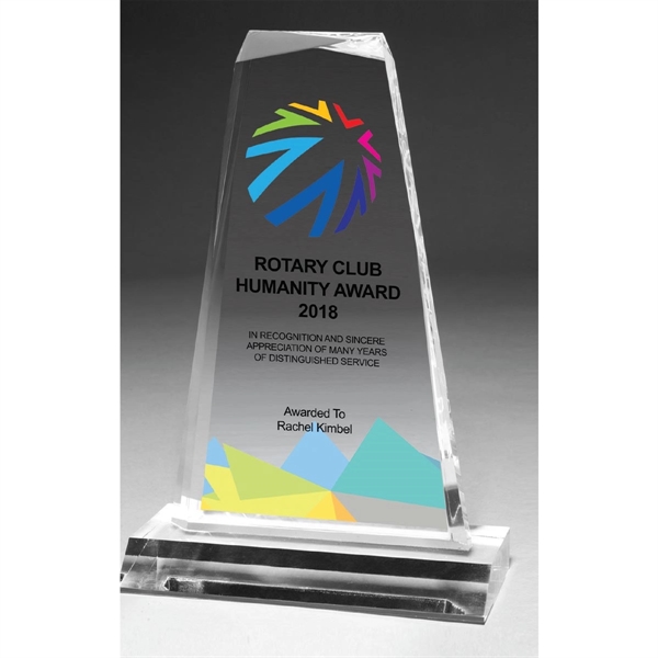 Multi-Faceted Acrylic Award - 8 3/4"