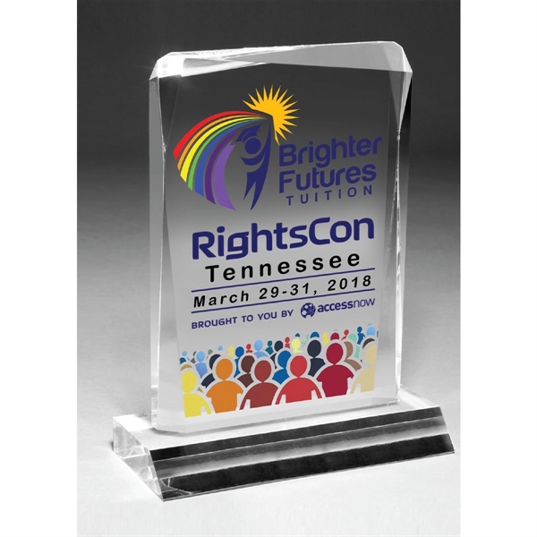 Multi-Faceted Acrylic Jewel Award