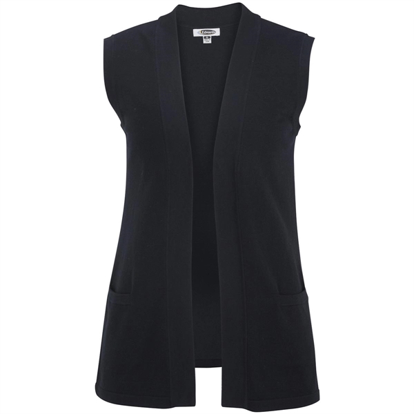 Ladies' Open Cardigan Sweater Vest