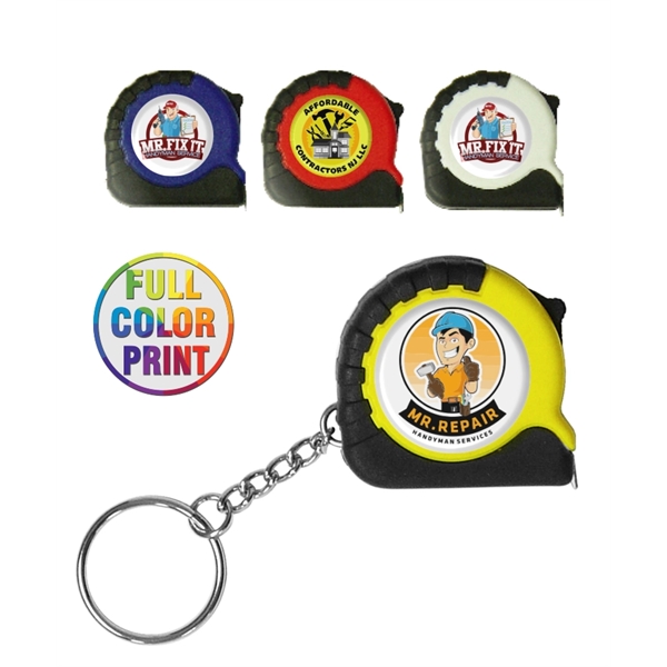 Compact Size 3 Ft. Tape Measures - Full Color Print