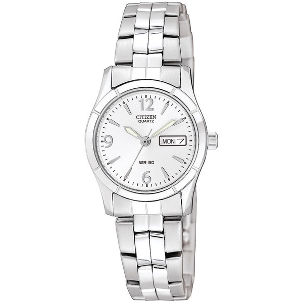 Citizen Women's Silver-Tone Bracelet Watch