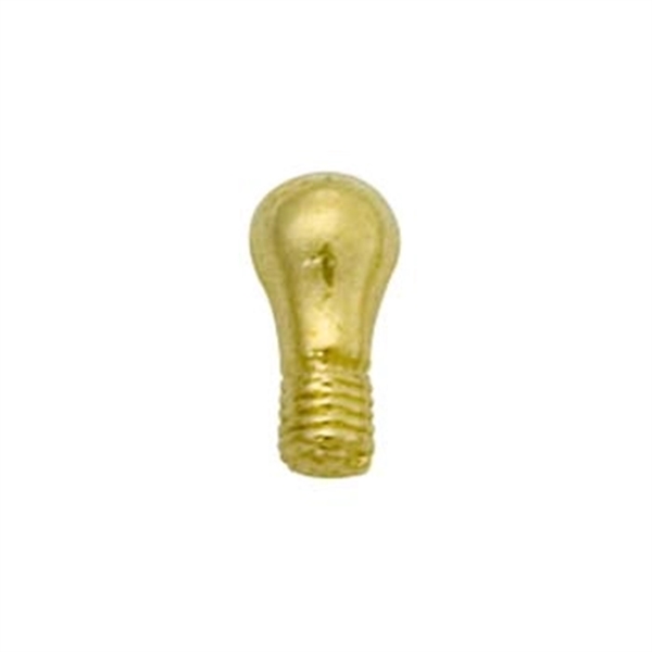 Light Bulb Cast Stock Jewelry Pin
