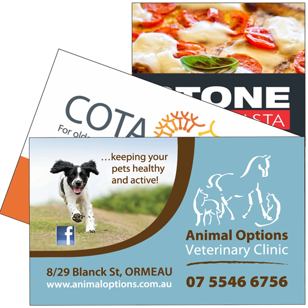 Business Card Magnet - Die cut Full Color