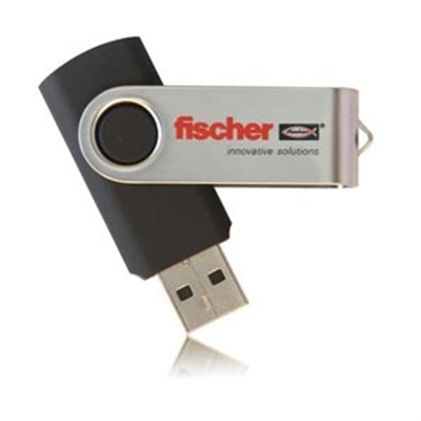 Swivel USB Flash Drive w/ Quick Turnaround 