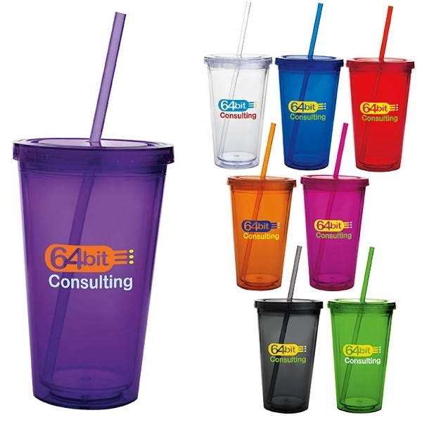 Double Wall Acrylic Tumbler - 18 oz.