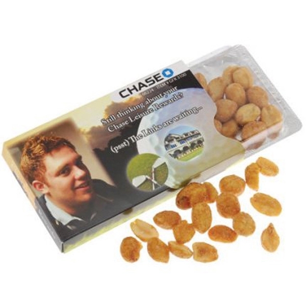 Honey Roasted Peanuts in a Blister Pack with Sleeve