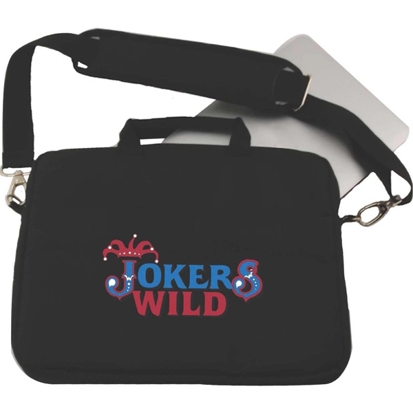 Deluxe laptop briefcase- Full color