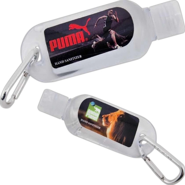 2 oz Hand Sanitizer with Carabiner