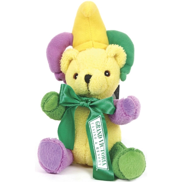 7" Mardi Gras Bear