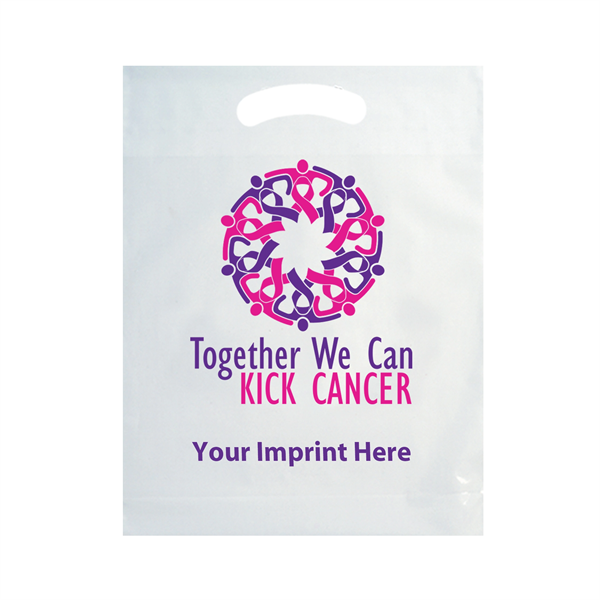 Breast Cancer Awareness Die Cut Bag - Flexo Ink