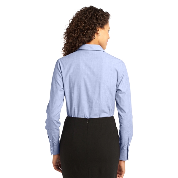 Port Authority Ladies Crosshatch Easy Care Shirt