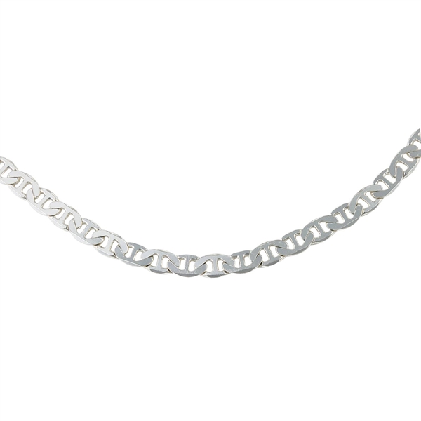 18 in  Sterling Silver Chain (6.5 mm)