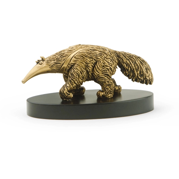 3D Metal-Like Figurine (Anteater)