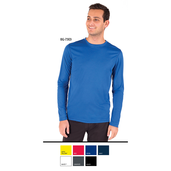 Adult Value Wicking L/S Tee