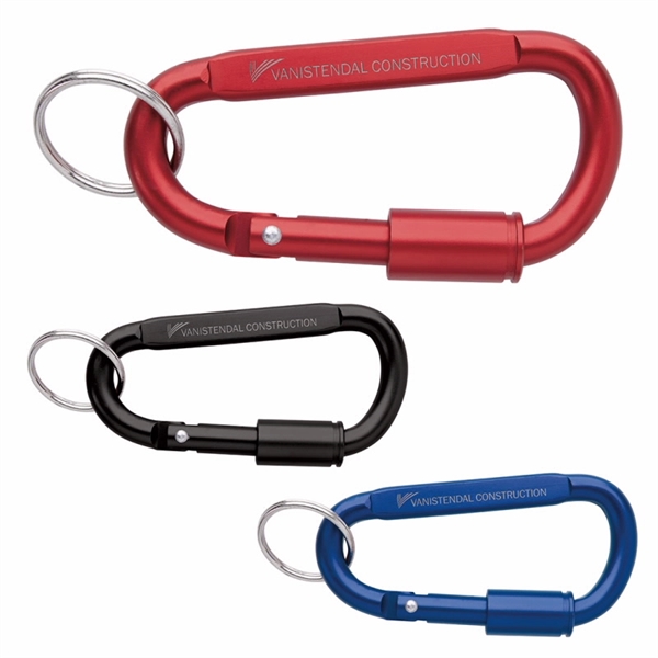 Keyring Carabiner with Lock