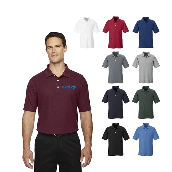 88181 Core 365 Mens Origin / Performance Piqu/é Polo -BURGUNDY 060-5XL