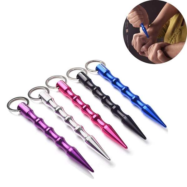 Self-Defence Key Chain Aluminum Anti-Wolf Defense Keychain