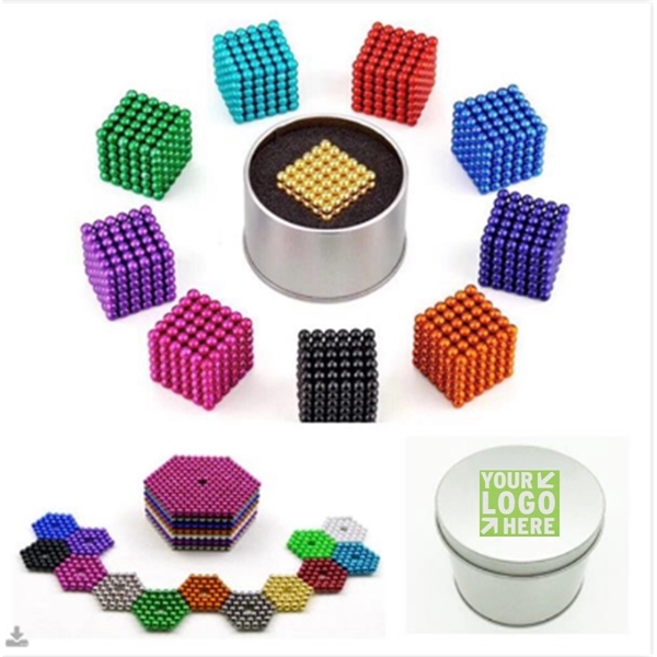5mm magnetic colorful bucky balls