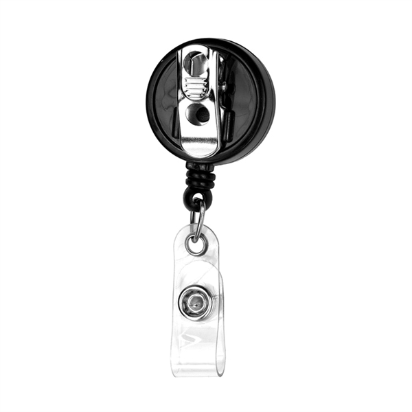 30" Cord Retractable Badge Reel with Rotating Alligator Clip
