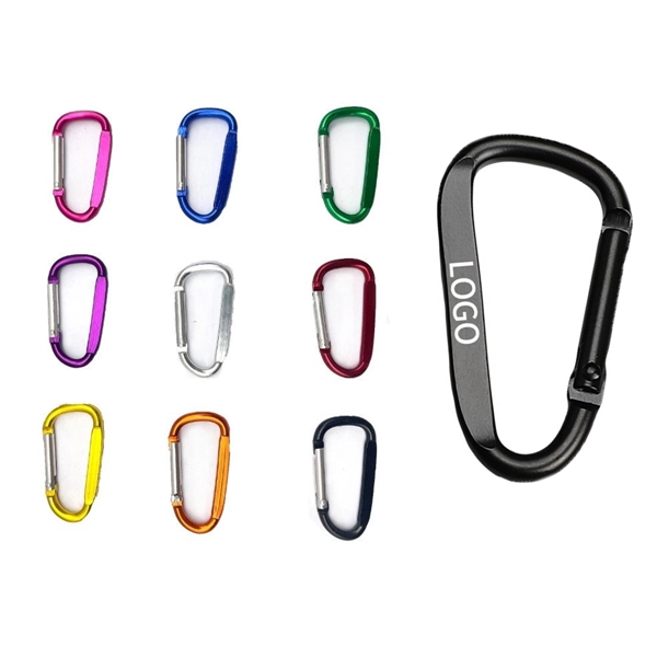 D Shape Locking Carabiner