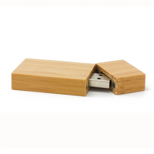 Rectangle Bamboo USB Flashdrives