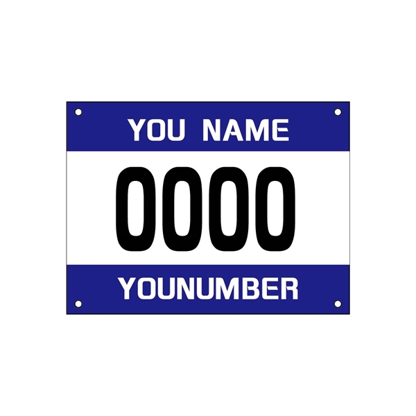 Race Numbers Running Bibs With Pins
