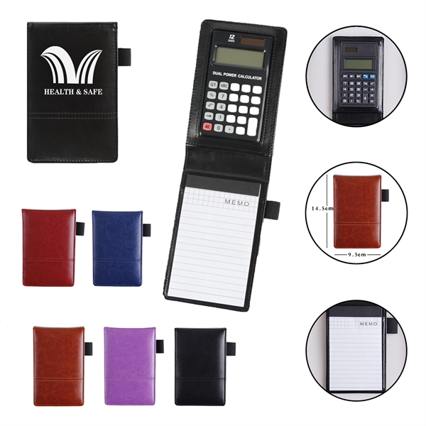 Pocket Notepad with Calculator