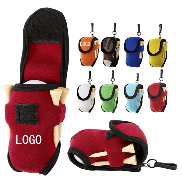 Custom Golf Valuables Pouch with hook