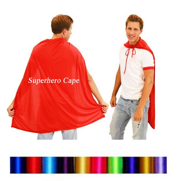 Custom Adult Satin Superhero Cape     