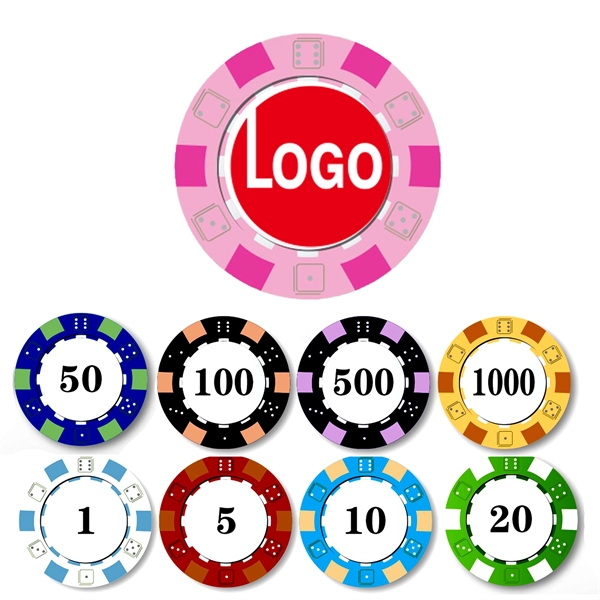 Blackjack Poker Dice Chips