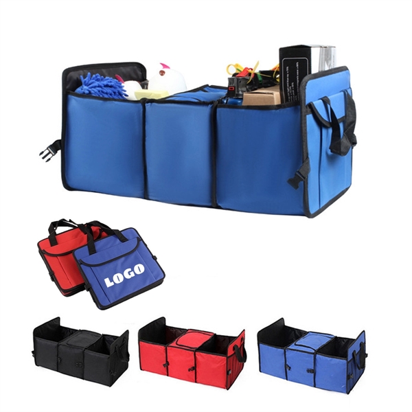 Trunk Organizer with Premium Insulation Cooler Bag