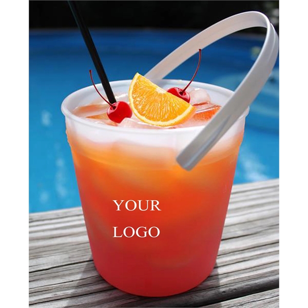 32oz Plastic Cruzan Rum Buckets