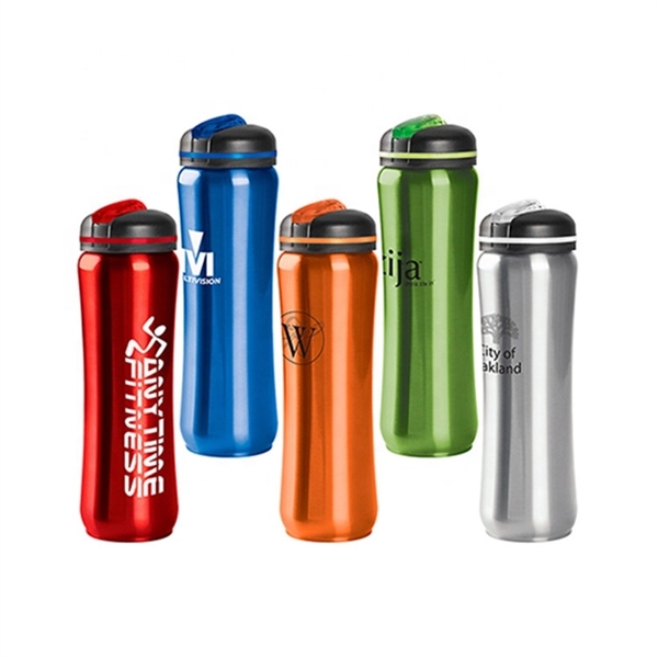 28 oz Slim Stainless Steel Water Bottle 