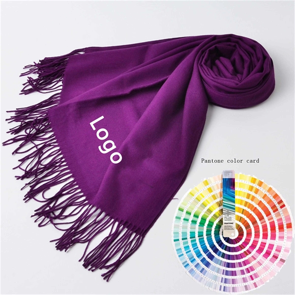 40Color Pashmina Wool Cashmere Large Size