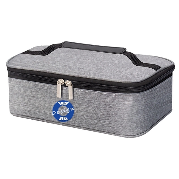 Single layer insulated bento lunch bag 3L