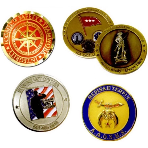 2D Brass Coin