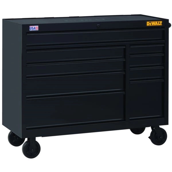 52" Wide 9-Drawer Rolling Tool Cabinet