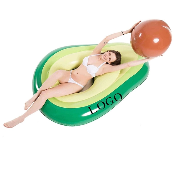 Avocado Inflatable Pool Float