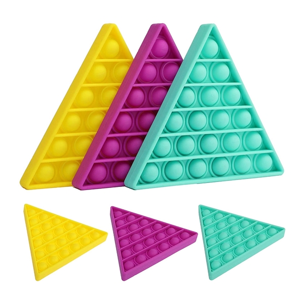 Triangle Push Pop Toy