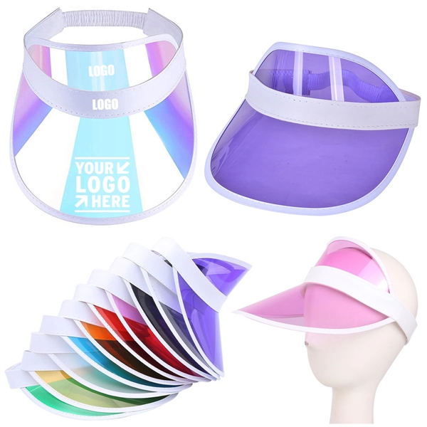 Custom Adjustable Plastic Sun Visor
